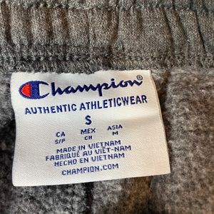 Champion sweats size small grey